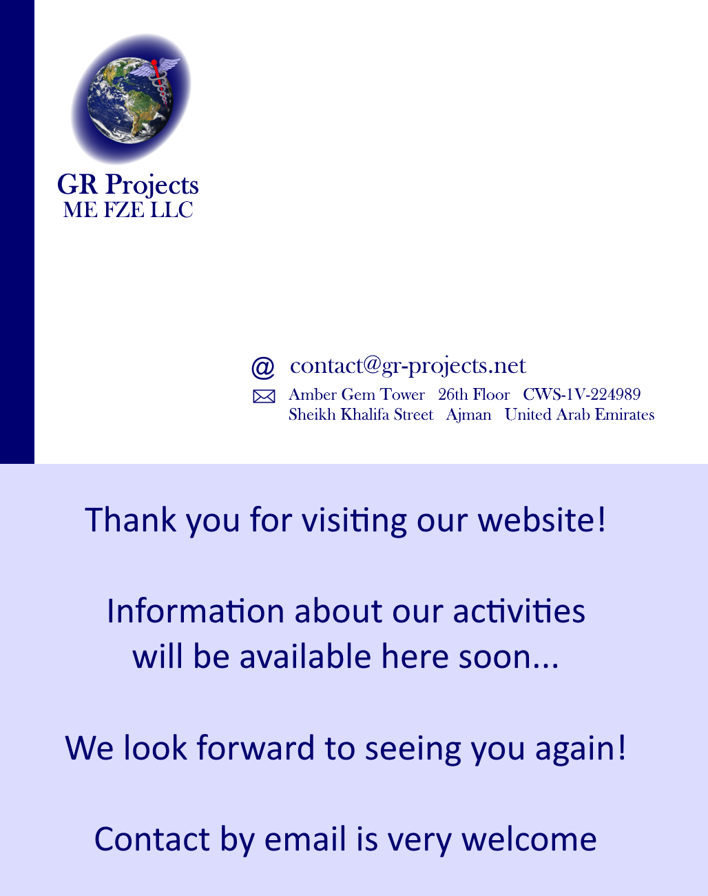 GR-PROJECTS business card